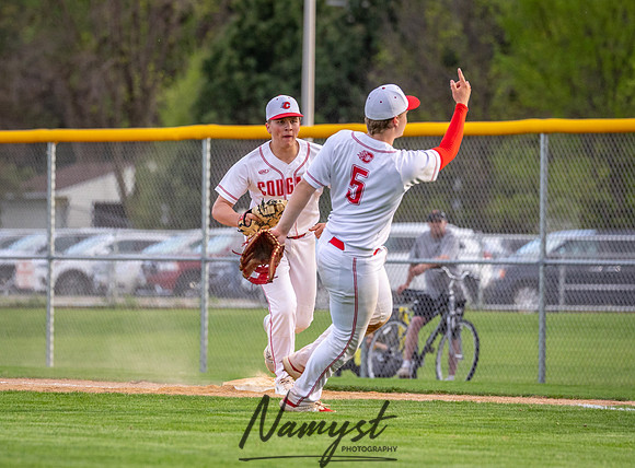Centennial vs Blaine Varsity Baseball 458