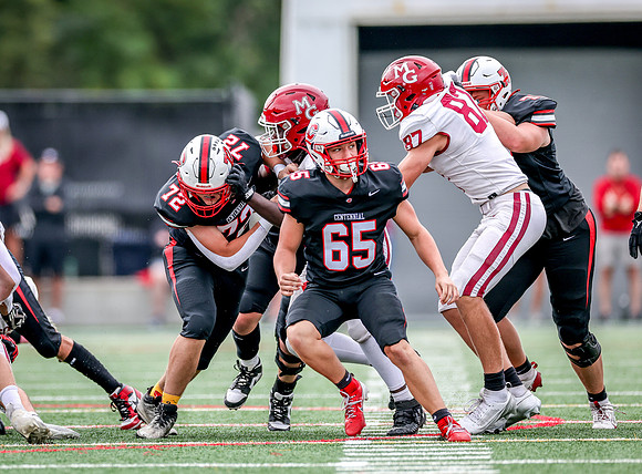 Centennial vs Maple Grove JV Football 75
