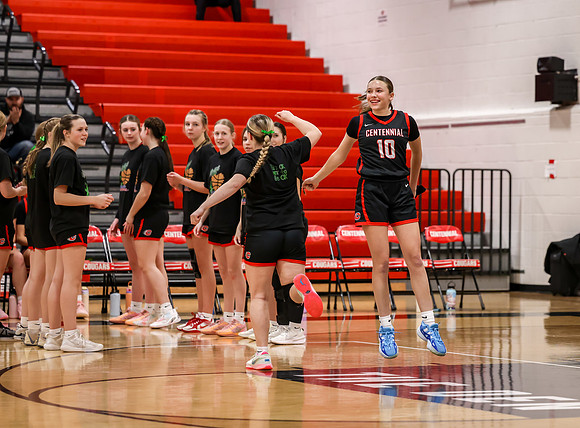 Centennial vs Blaine Girls Varsity Basketball 20