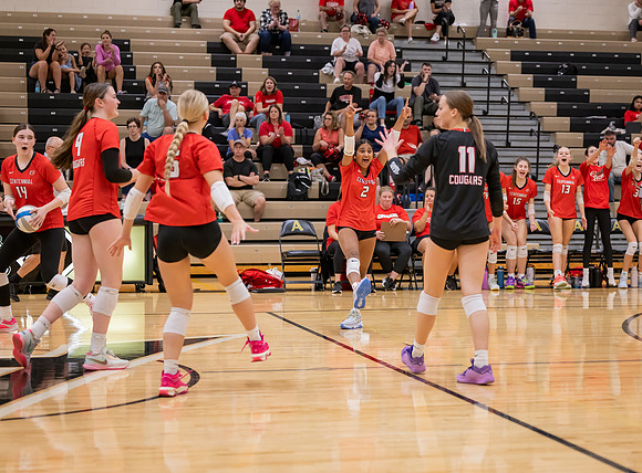 Centennial vs Andover Girls Varsity Volleyball 151
