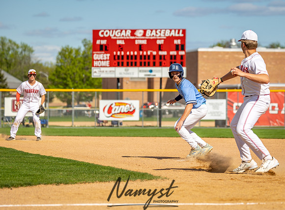 Centennial vs Blaine Varsity Baseball 084