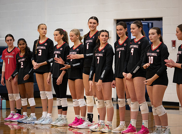 Centennial vs Totino-Grace Girls Varsity Volleyball 13