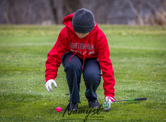 Centennial Girls Varsity Golf 195