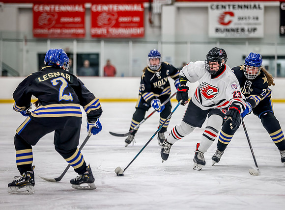 Centennial vs Holy Angels Varsity Hockey 114