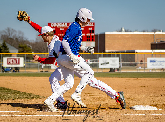 Centennial vs Rogers Varsity Baseball 086