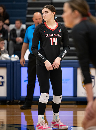 Centennial vs Totino-Grace Girls Varsity Volleyball 33