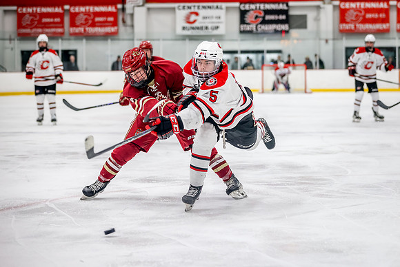 Centennial vs Maple Grove Varsity Hockey 123