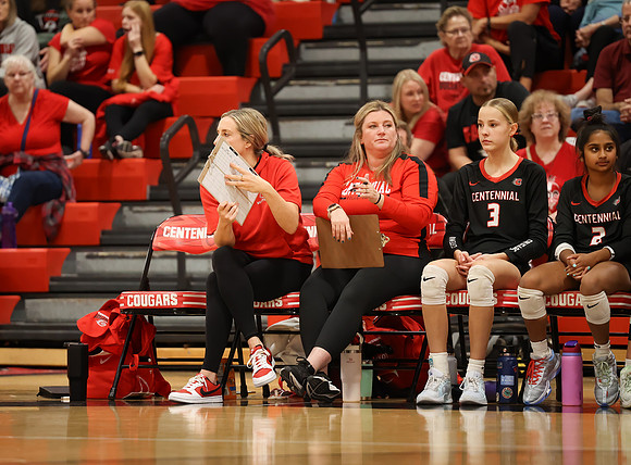 Centennial vs Blaine Girls Varsity Volleyball 188