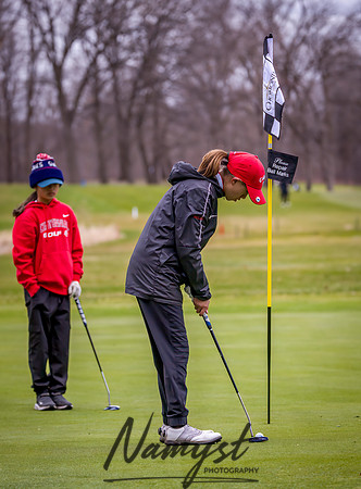 Centennial Girls Varsity Golf 100