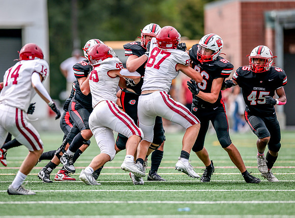 Centennial vs Maple Grove JV Football 82