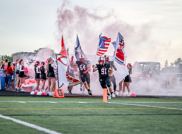Centennial vs Maple Gove Varsity Football 80