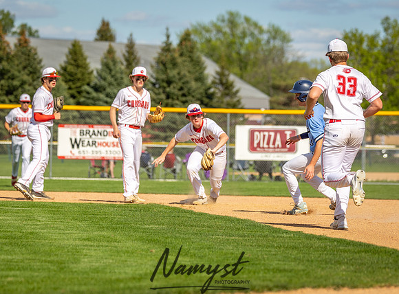Centennial vs Blaine Varsity Baseball 091