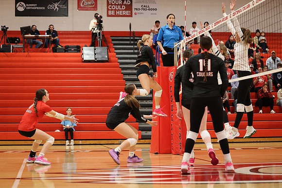 Centennial vs Coon Rapids Girls Varsity Volleyball 71