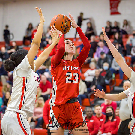 Centennial vs Coon Rapids Girls Varsity Basketball 127-2