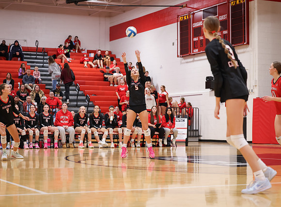 Centennial vs Hopkins Girls Varsity Volleyball 76