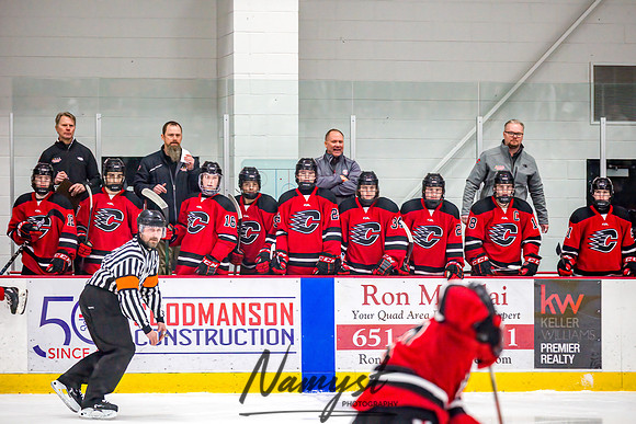 Centennial vs Blaine Varsity Hockey 247