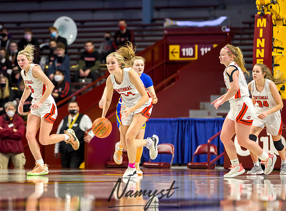 Centennial vs STMA Girls Basketball - State Tournament 091