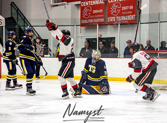 Centennial vs Totino-Grace Varsity Hockey 429