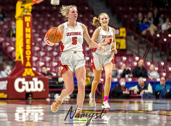 Centennial vs STMA Girls Basketball - State Tournament 151