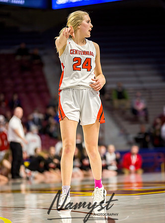 Centennial vs STMA Girls Basketball - State Tournament 078