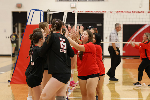 Centennial vs Cambridge-Isanti Girls Varsity Volleyball 197
