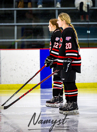 Centennial-Spring Lake Park vs Rogers Girls Varsity Hockey 064