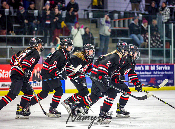Centennial-Spring Lake Park vs Rogers Girls Varsity Hockey 448