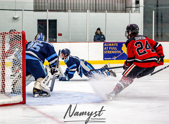 Centennial vs Blaine Varsity Hockey 499