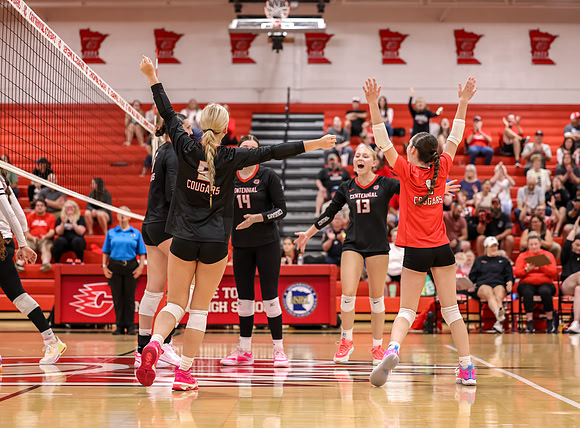Centennial vs Coon Rapids Girls Varsity Volleyball 163