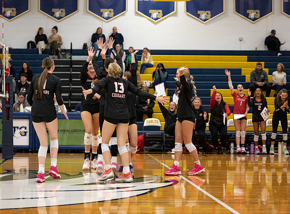 Centennial vs Totino-Grace Girls Varsity Volleyball 91