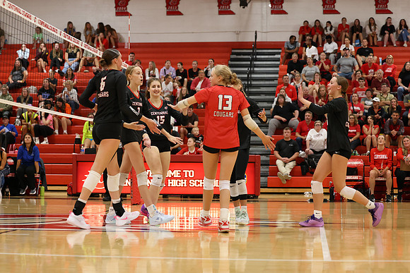 Centennial vs Cambridge-Isanti Girls Varsity Volleyball 154
