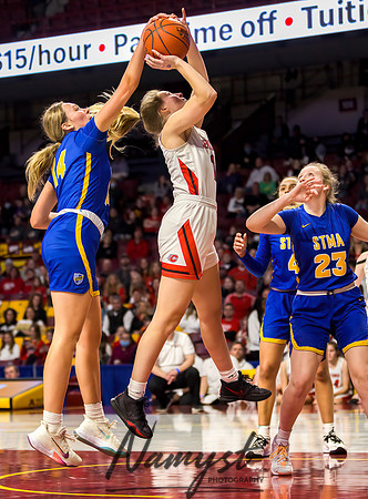 Centennial vs STMA Girls Basketball - State Tournament 223