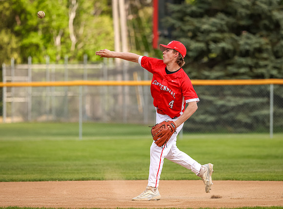 33 Centennial vs Eden Prairie 9th Grade Baseball Baseball
