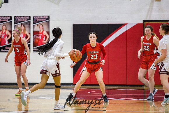 Centennial vs Anoka Girls Varsity Basketball 028