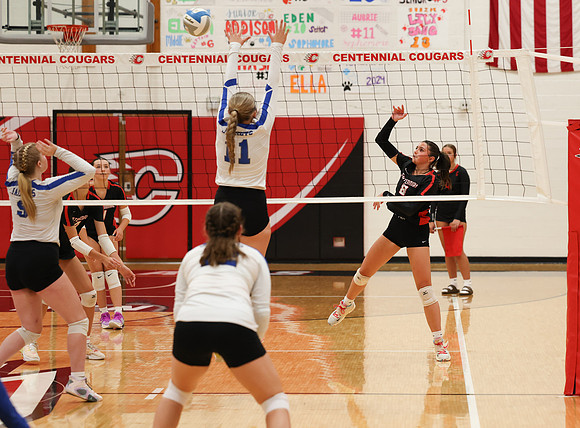 Centennial vs Cambridge-Isanti Girls JV Volleyball 75