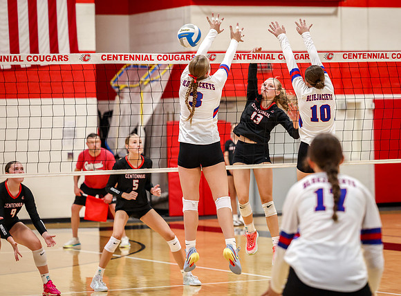 2822 Centennial vs Cambridge-Isanti Girls Varsity Volleyball