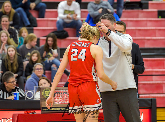 Centennial vs Andover Girls Varsity Basketball 216