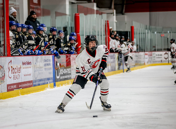 Centennial vs Holy Angels Varsity Hockey 58