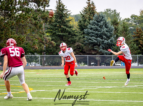Centennial vs Maple Grove JV Football 17