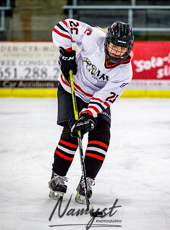 Centennial-Spring Lake Park vs Rogers Girls Varsity Hockey 029
