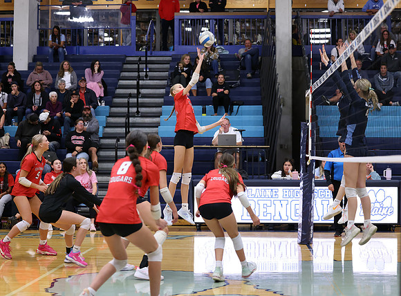 Centennial vs Blaine Girls Varsity Volleyball 216