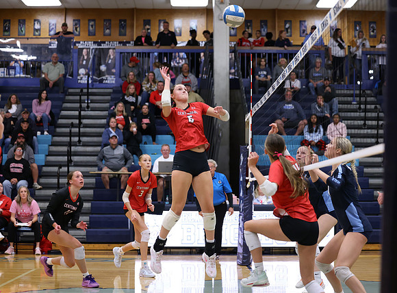 Centennial vs Blaine Girls Varsity Volleyball 69