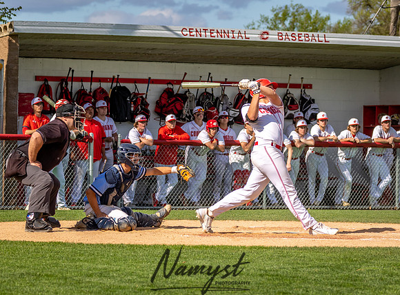 Centennial vs Blaine Varsity Baseball 101