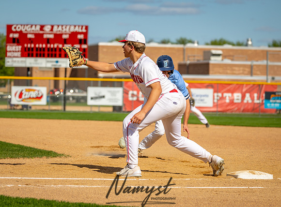 Centennial vs Blaine Varsity Baseball 077