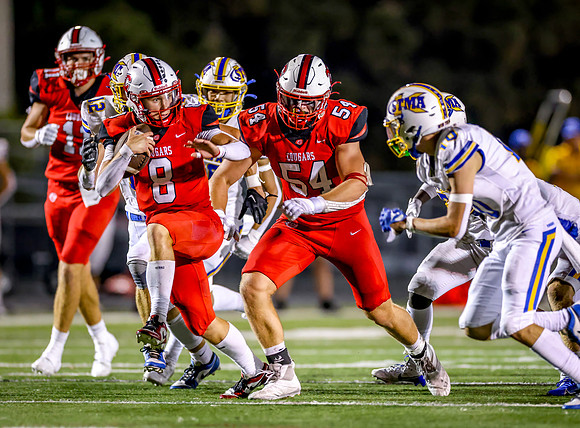 Centennial vs STMA Varsity Football 380