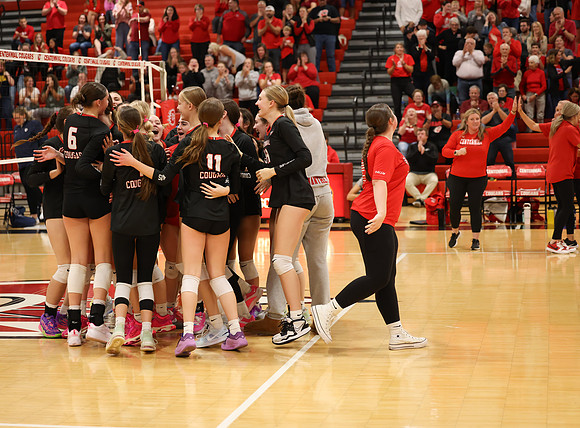 Centennial vs Blaine Girls Varsity Volleyball 341