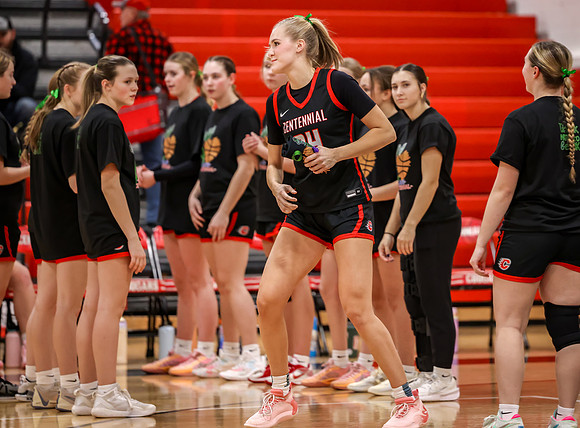 Centennial vs Blaine Girls Varsity Basketball 25