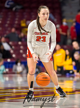 Centennial vs STMA Girls Basketball - State Tournament 206