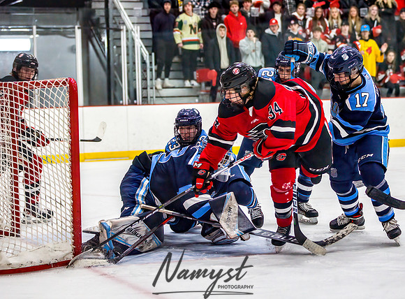 Centennial vs Blaine Varsity Hockey 447