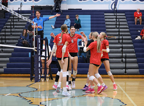 Centennial vs Blaine Girls Varsity Volleyball 106